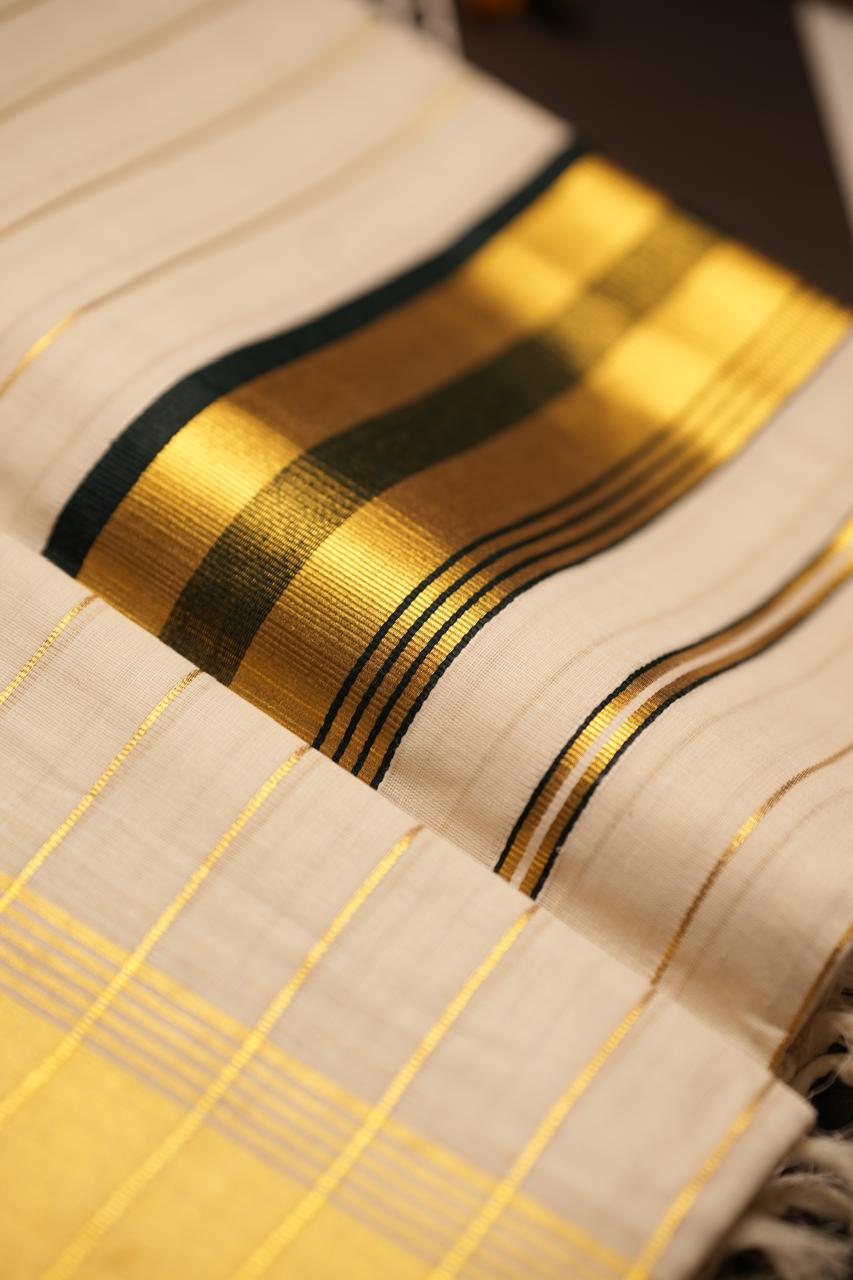 Kerala Cotton Saree TSA716