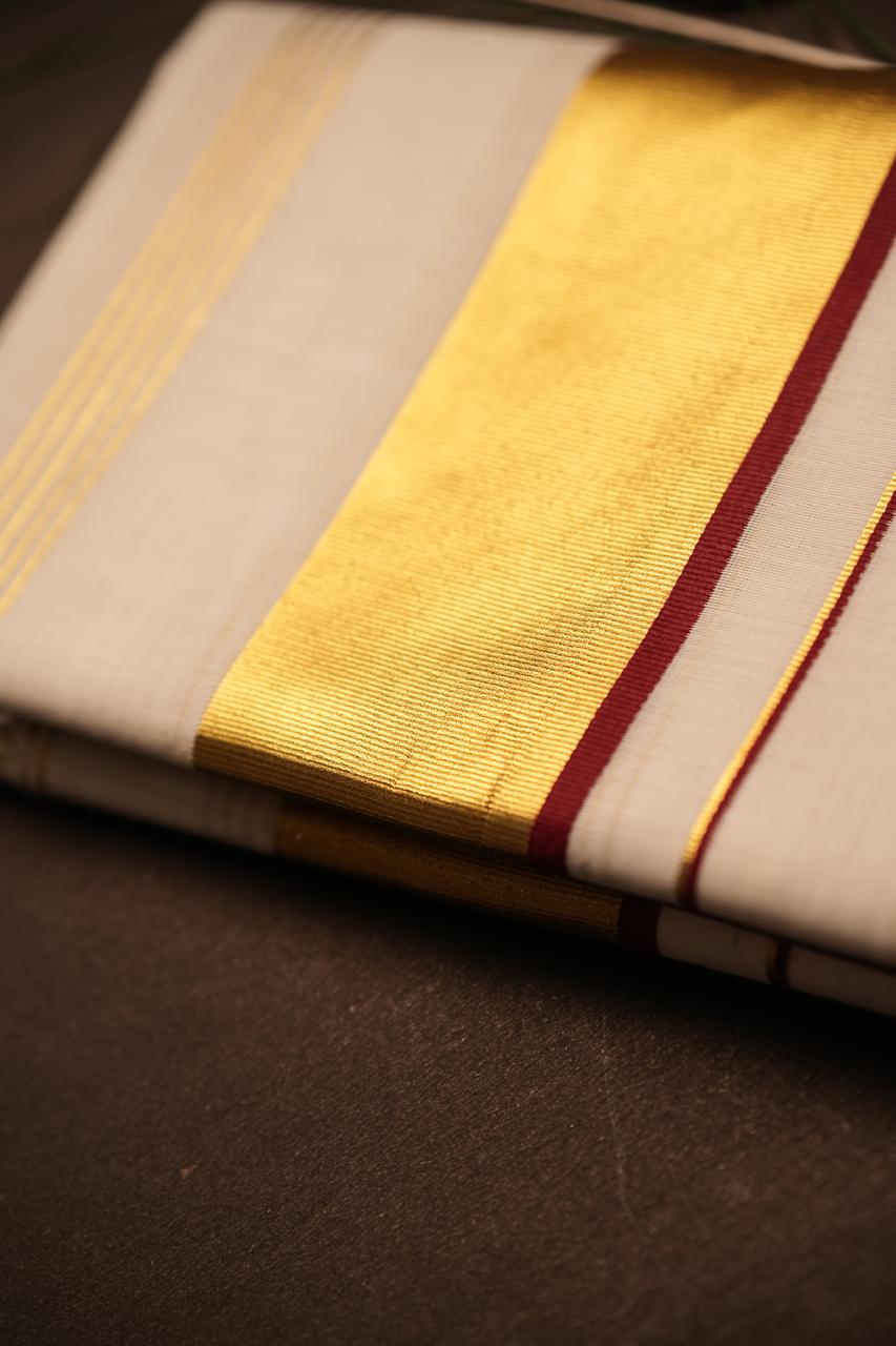 Kerala Cotton Saree TSA717