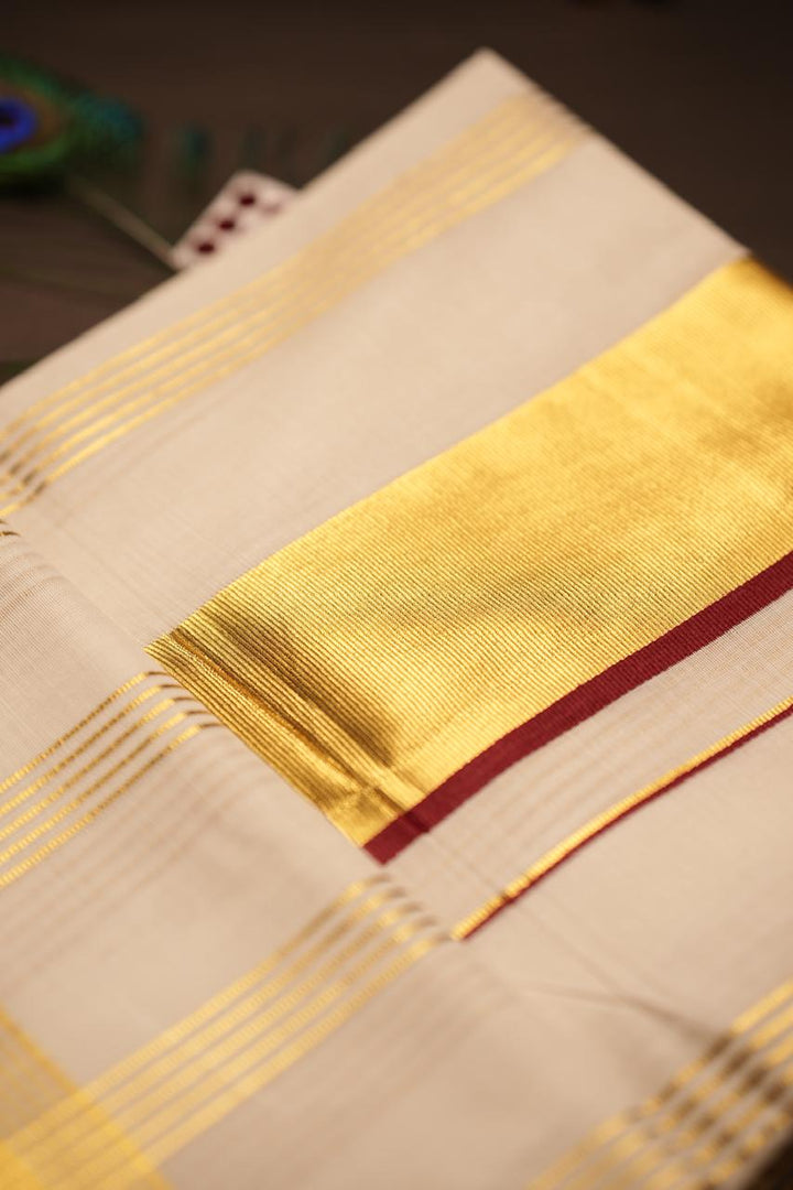 Kerala Cotton Saree TSA717
