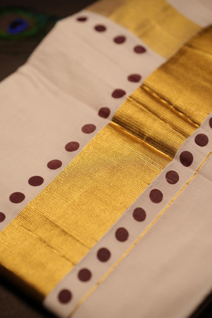 Kerala Cotton Saree TSA719