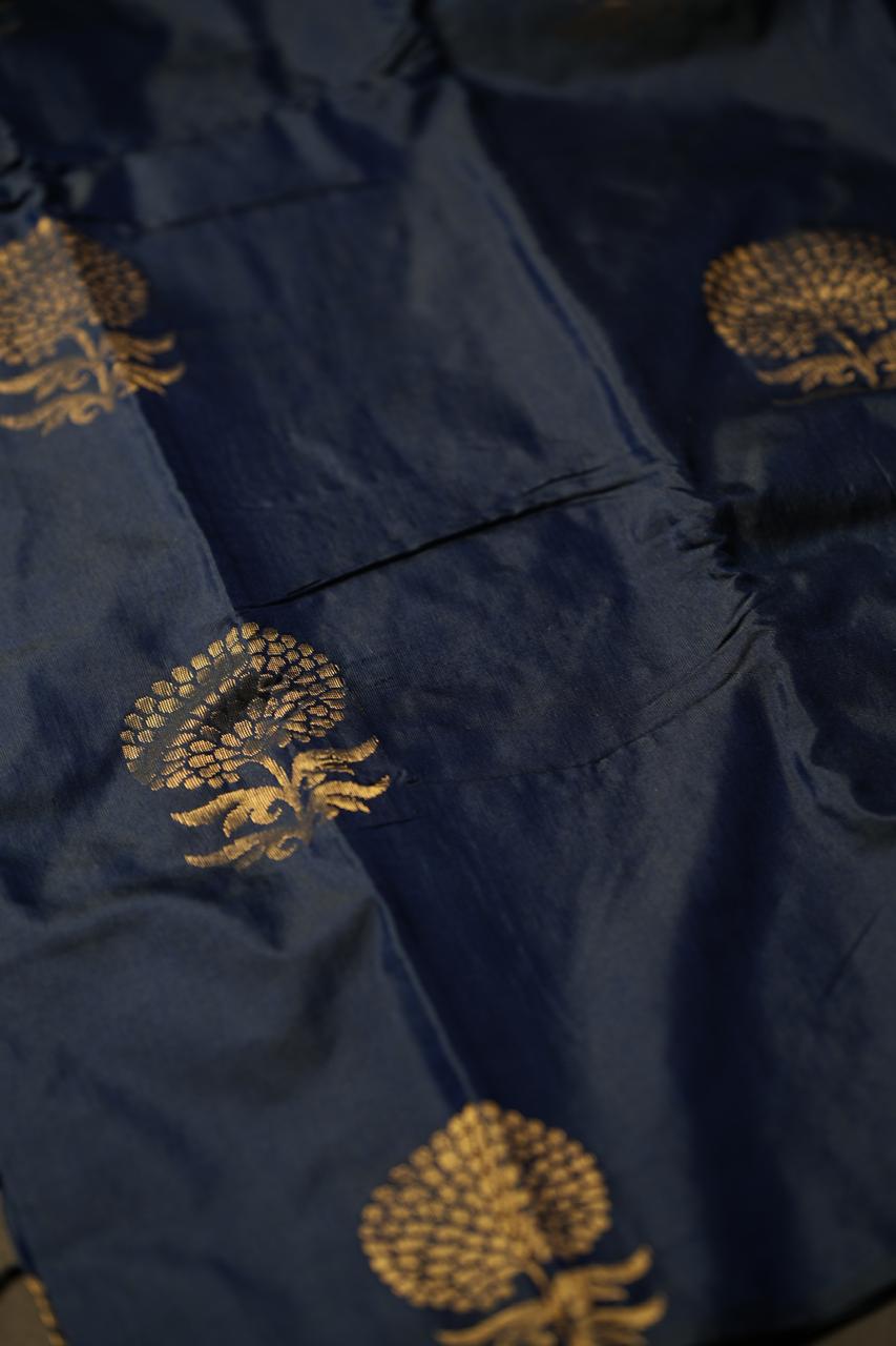 Semi Silk Saree TSA721