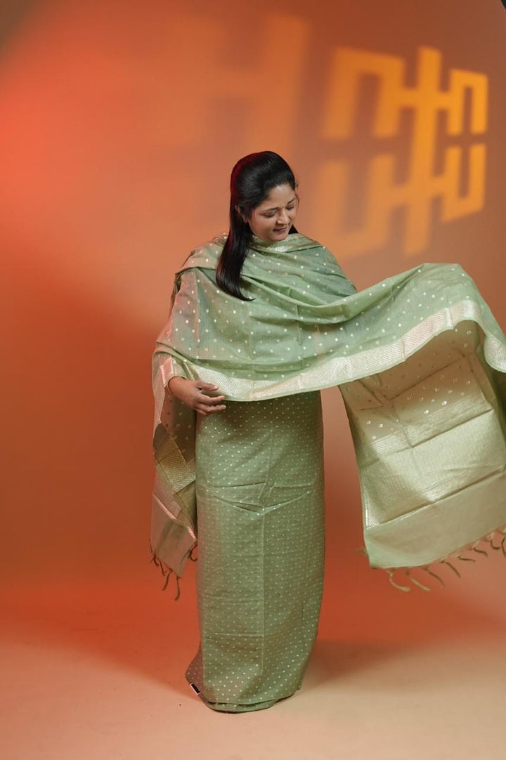 Semi Banarasi Salwar  TSS4478