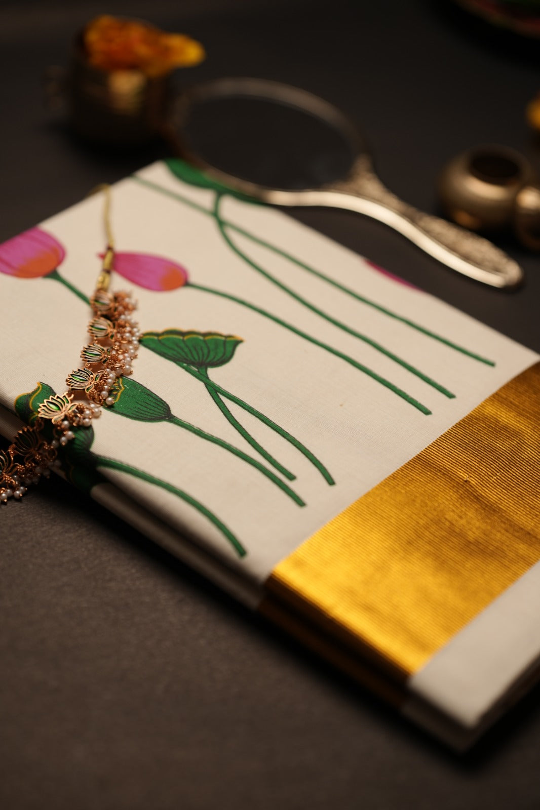 Kerala Cotton Saree TSA732