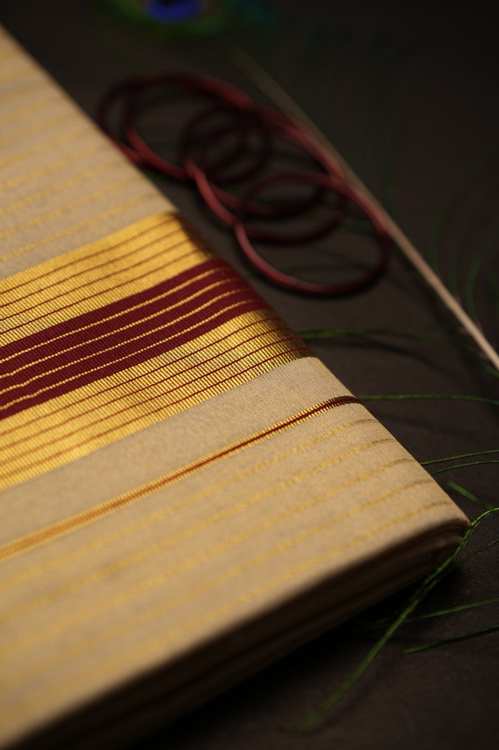 Tissue Kasavu Saree TSA737