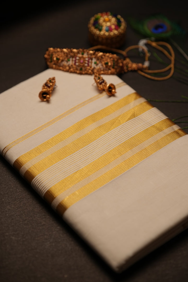 Kerala Cotton Saree TSA741