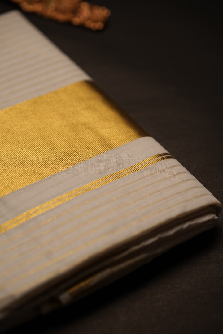 Kerala Kasavu Saree TSA742