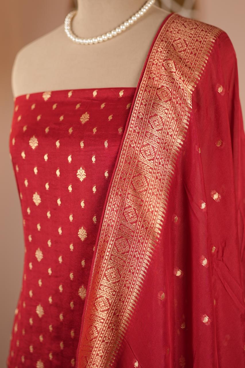 Semi Banarasi Salwar TSS739
