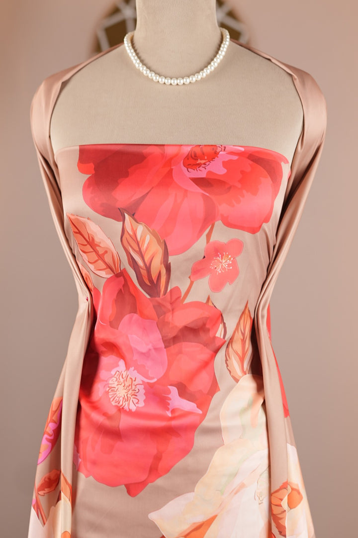 Rayon Satin Material TRF760