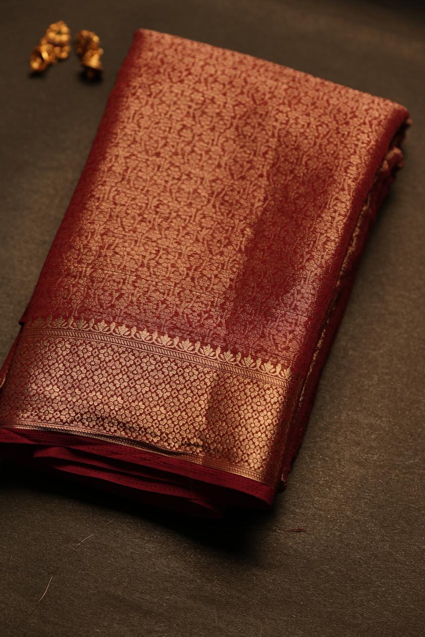 Semi Silk Saree TSA4495