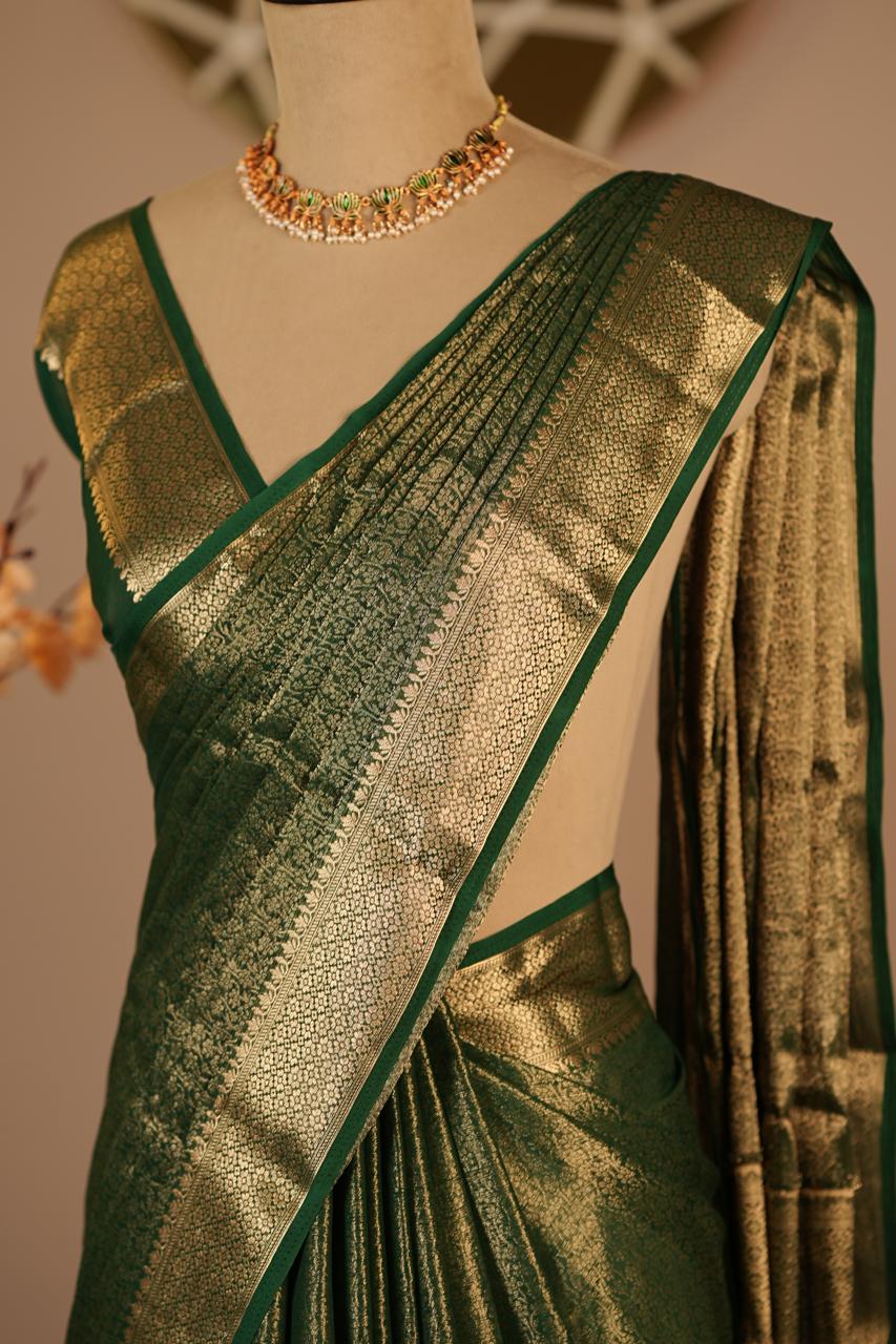 Semi Silk Saree TSA4495