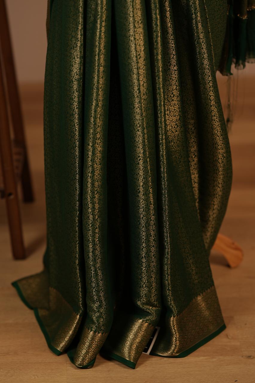 Semi Silk Saree TSA4495