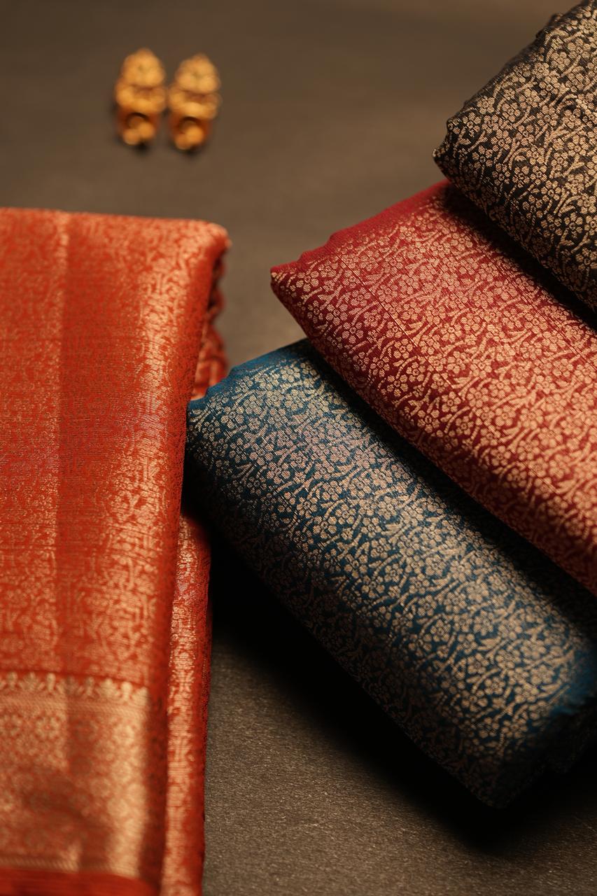 Semi Silk Saree TSA4495