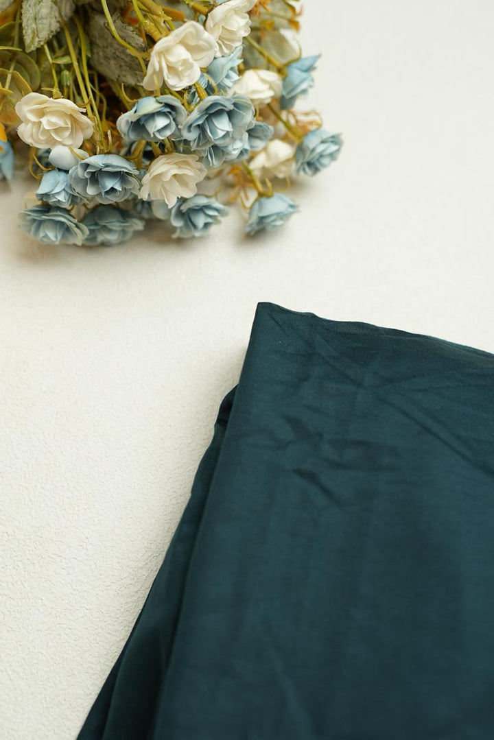 Semi Silk Material Plain TRF4522