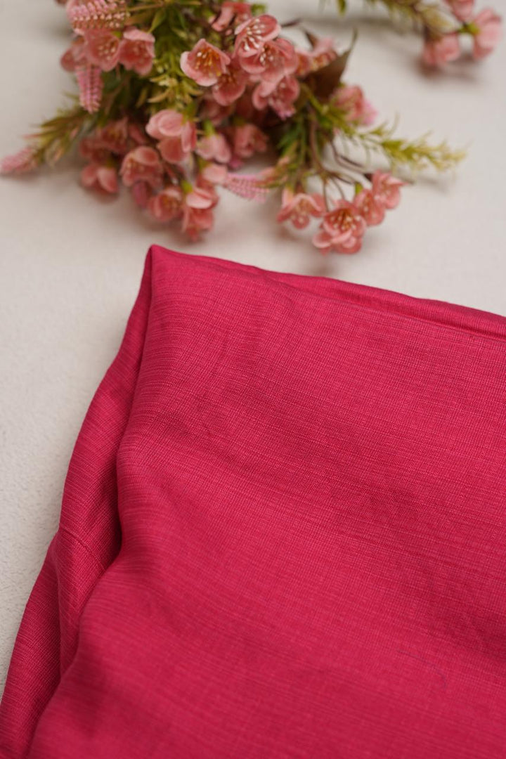 Semi Silk Material Plain TRF4521