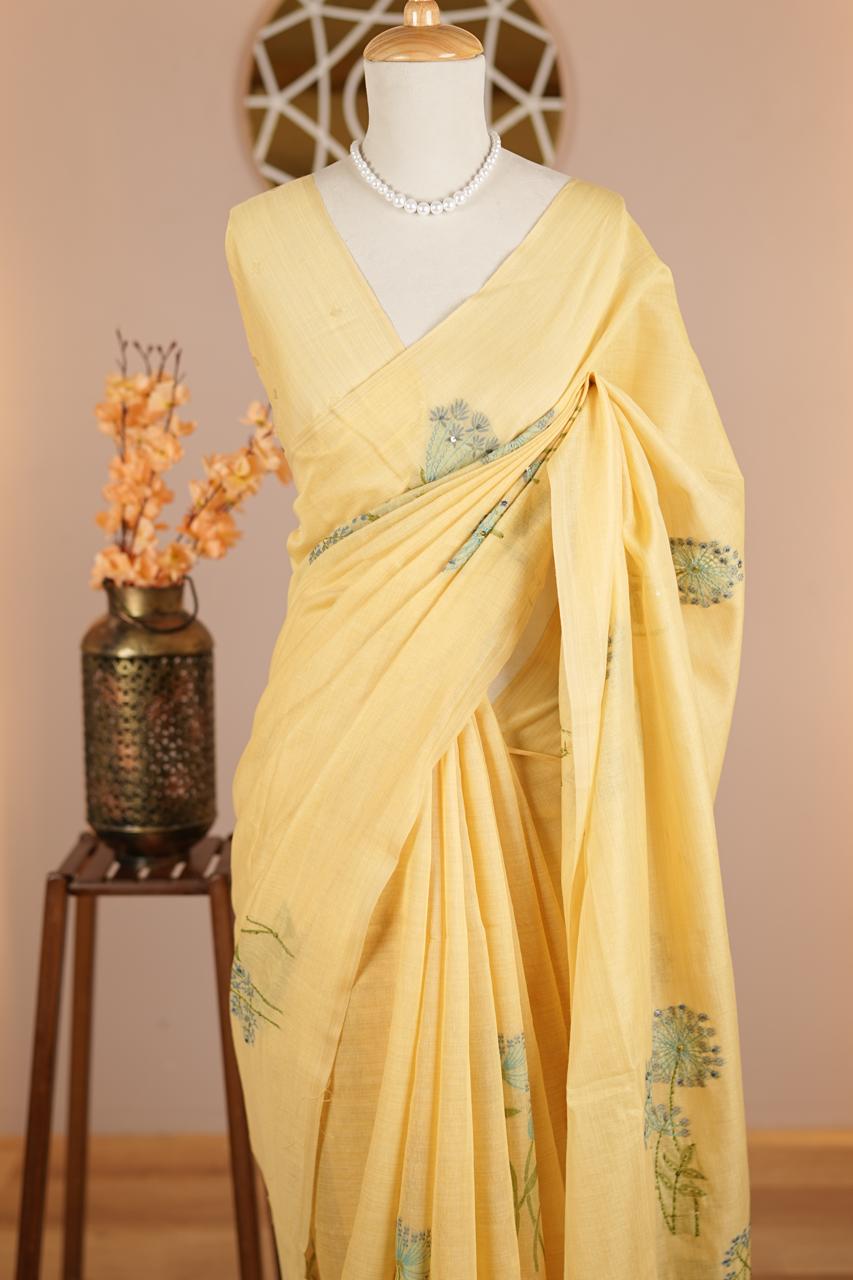 Chanderi Saree TSA4498