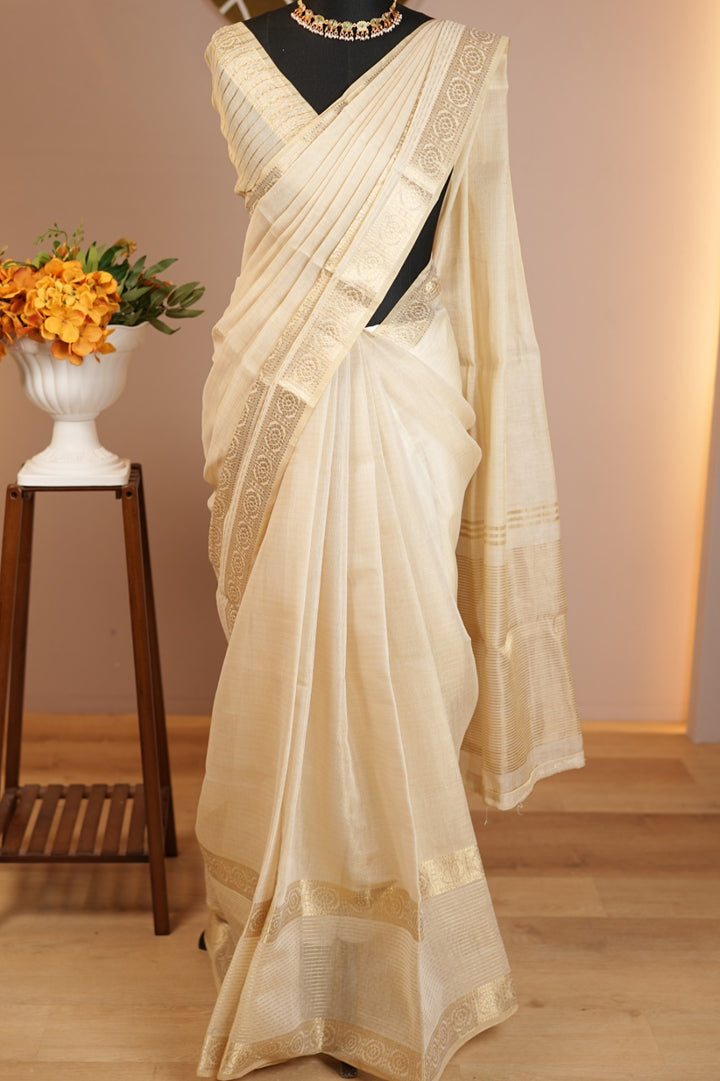 Semi Silk Saree TSA776