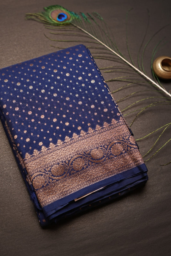 Semi Banarasi Saree TSA804