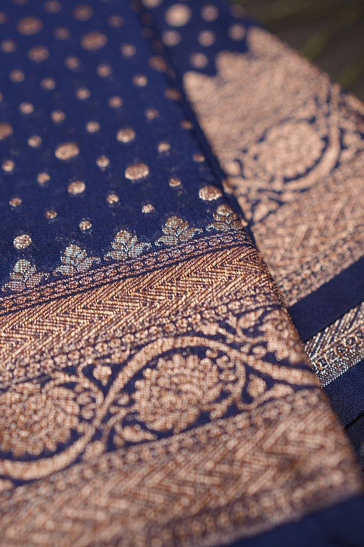 Semi Banarasi Saree TSA804