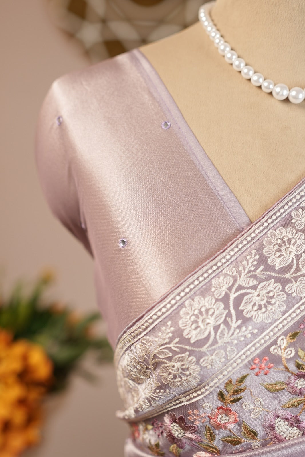 Tissu Organza Saree TSA4533