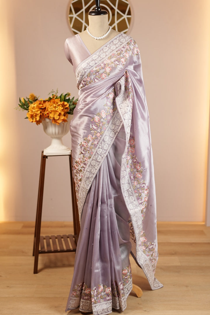 Tissu Organza Saree TSA4533