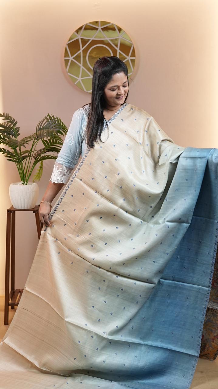 Tussar Saree TSA4543