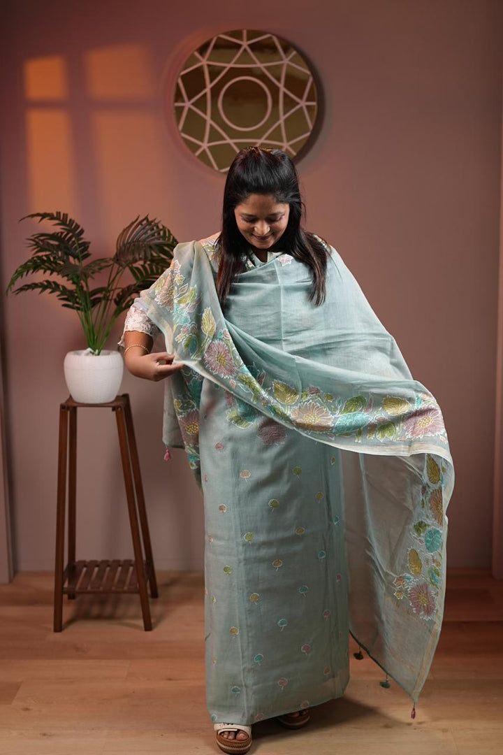 Mul Chanaderi Salwar TSS4565