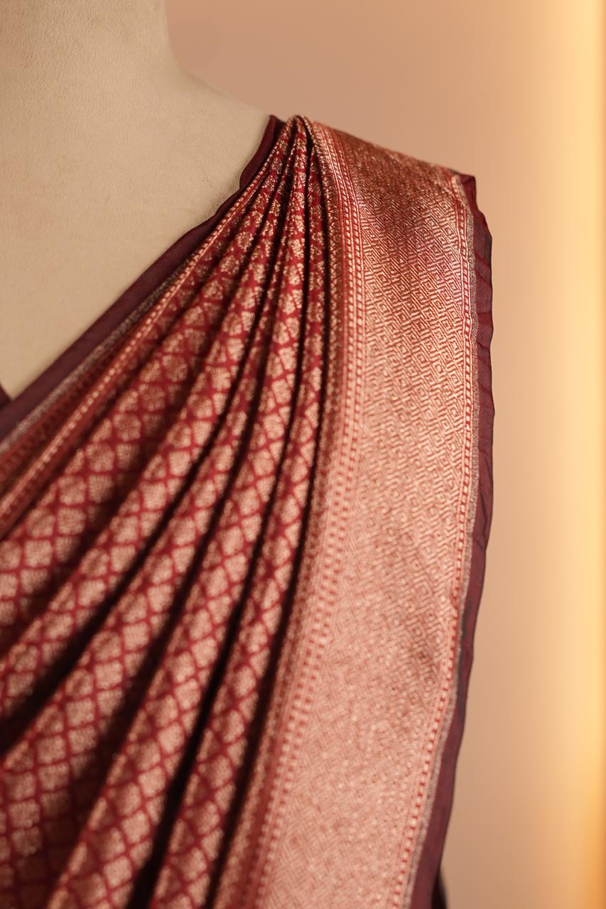 Semi Kathan Saree TSA4579