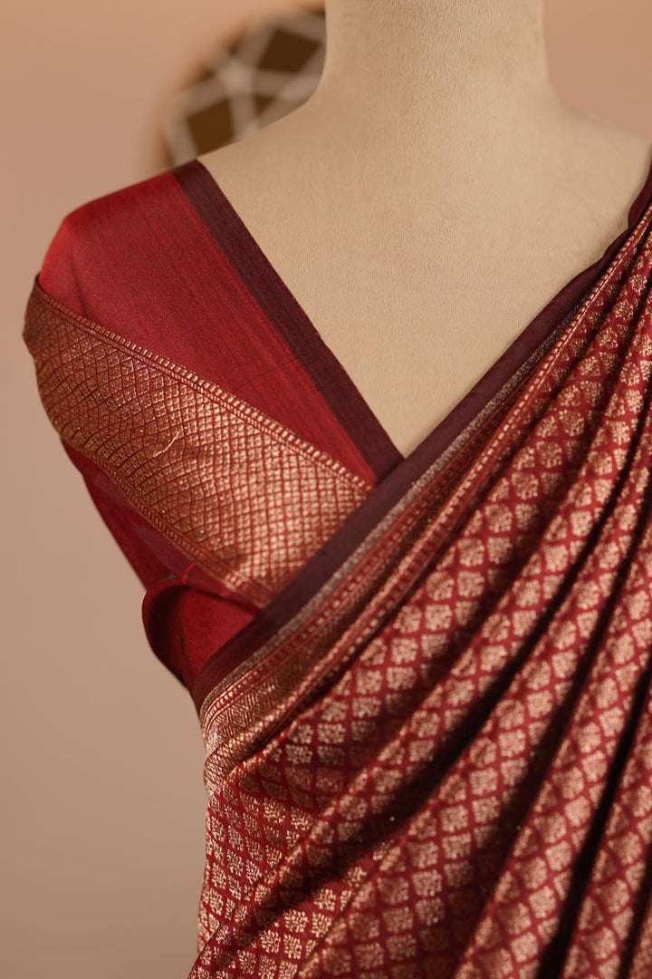 Semi Kathan Saree TSA4579