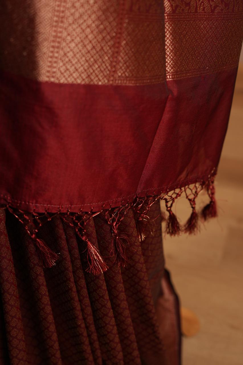 Semi Kathan Saree TSA4579