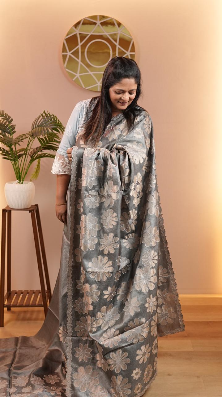 Tussar Saree TSA4583