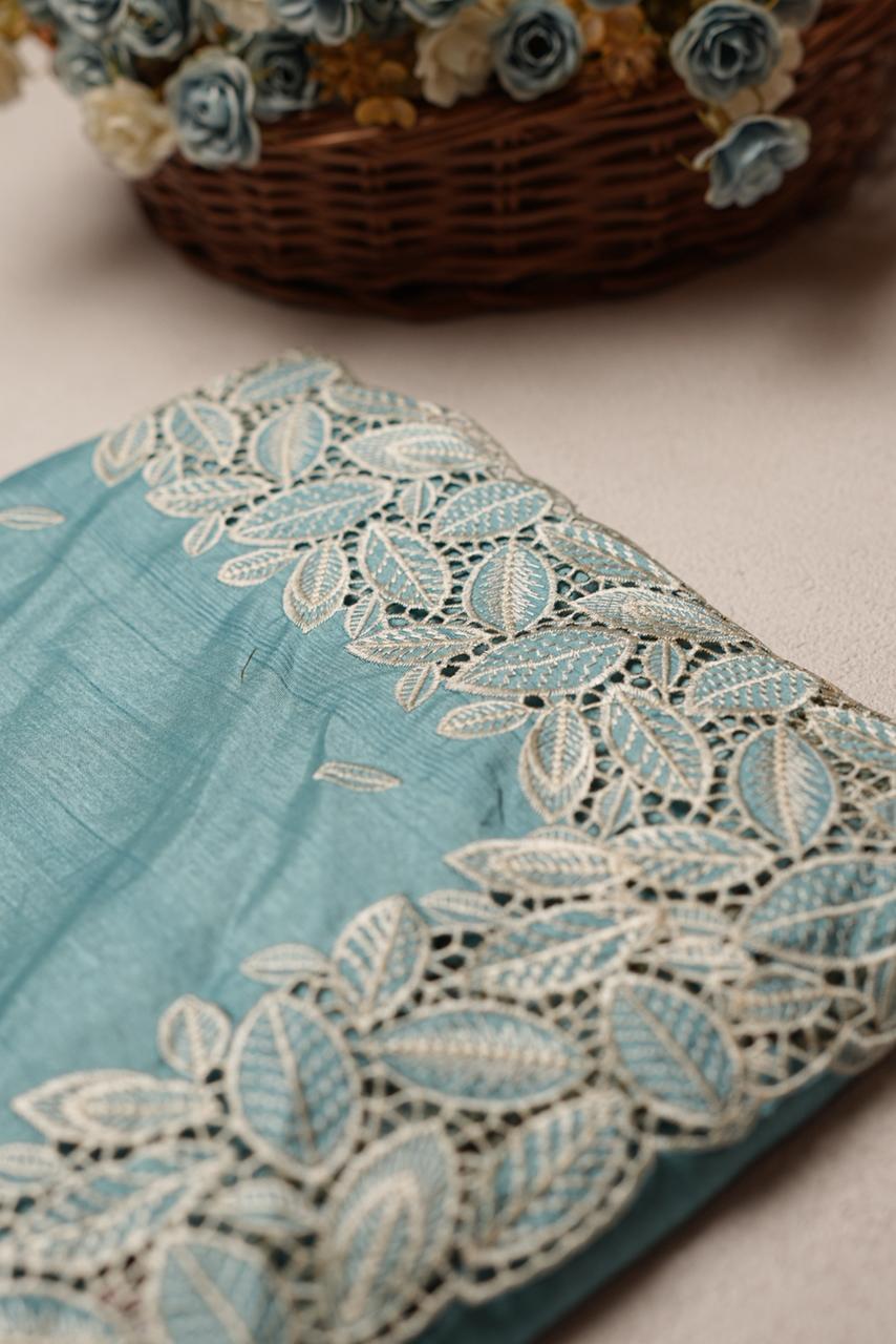 Semi Tussar Saree TSA4586