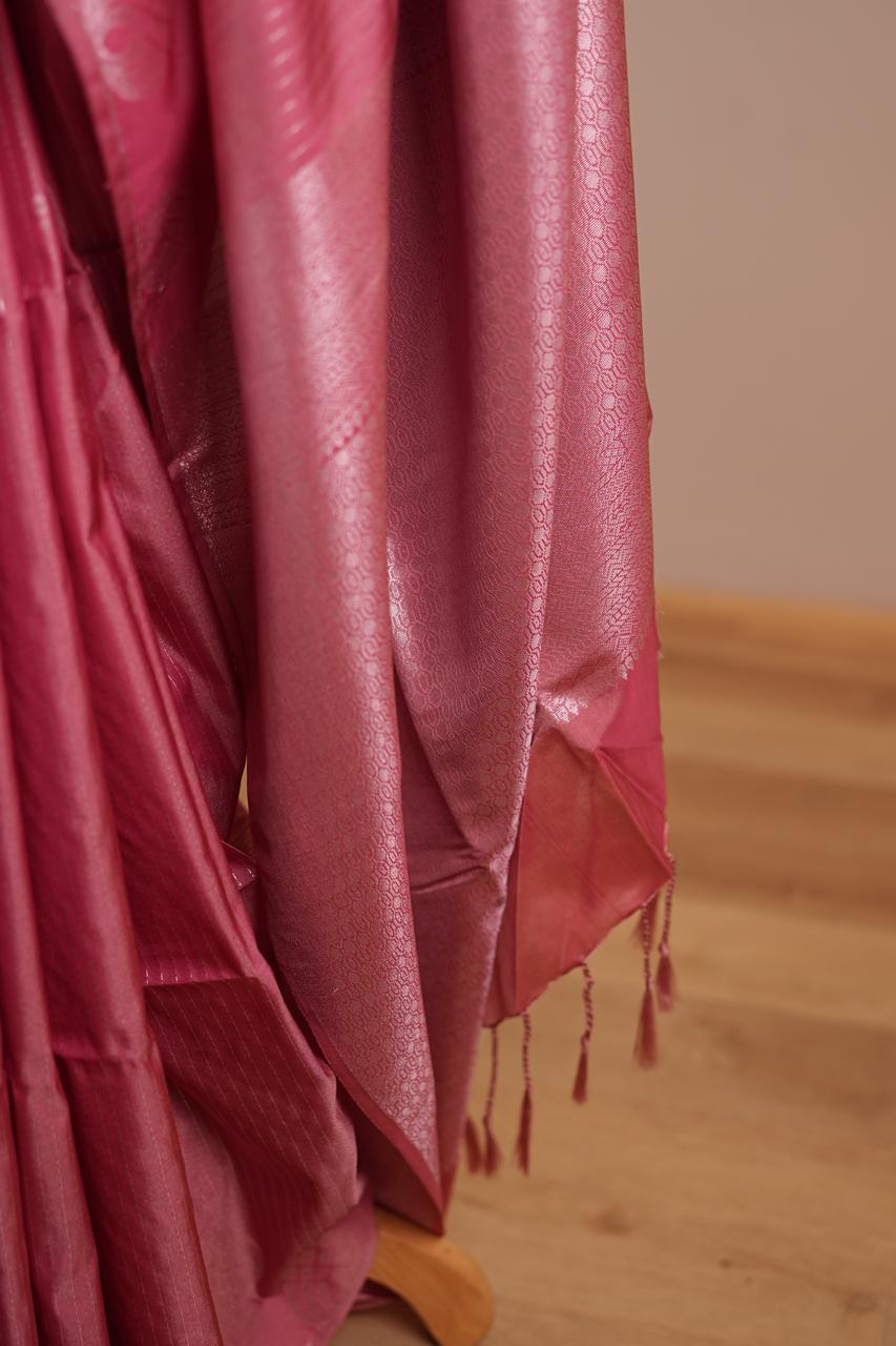 Semi Silk Saree TSA830
