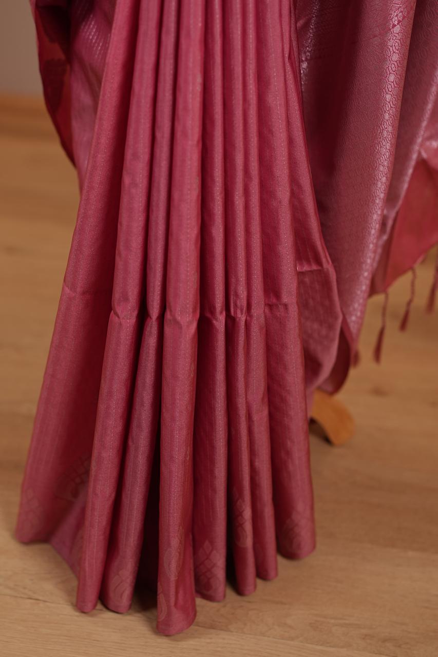 Semi Silk Saree TSA830