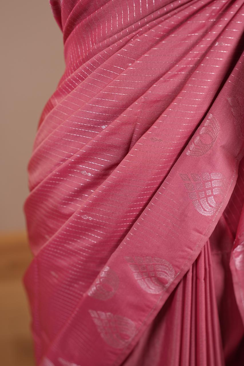 Semi Silk Saree TSA830