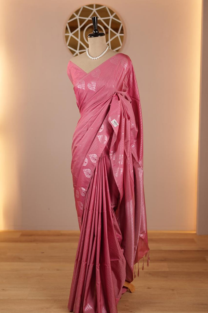 Semi Silk Saree TSA830