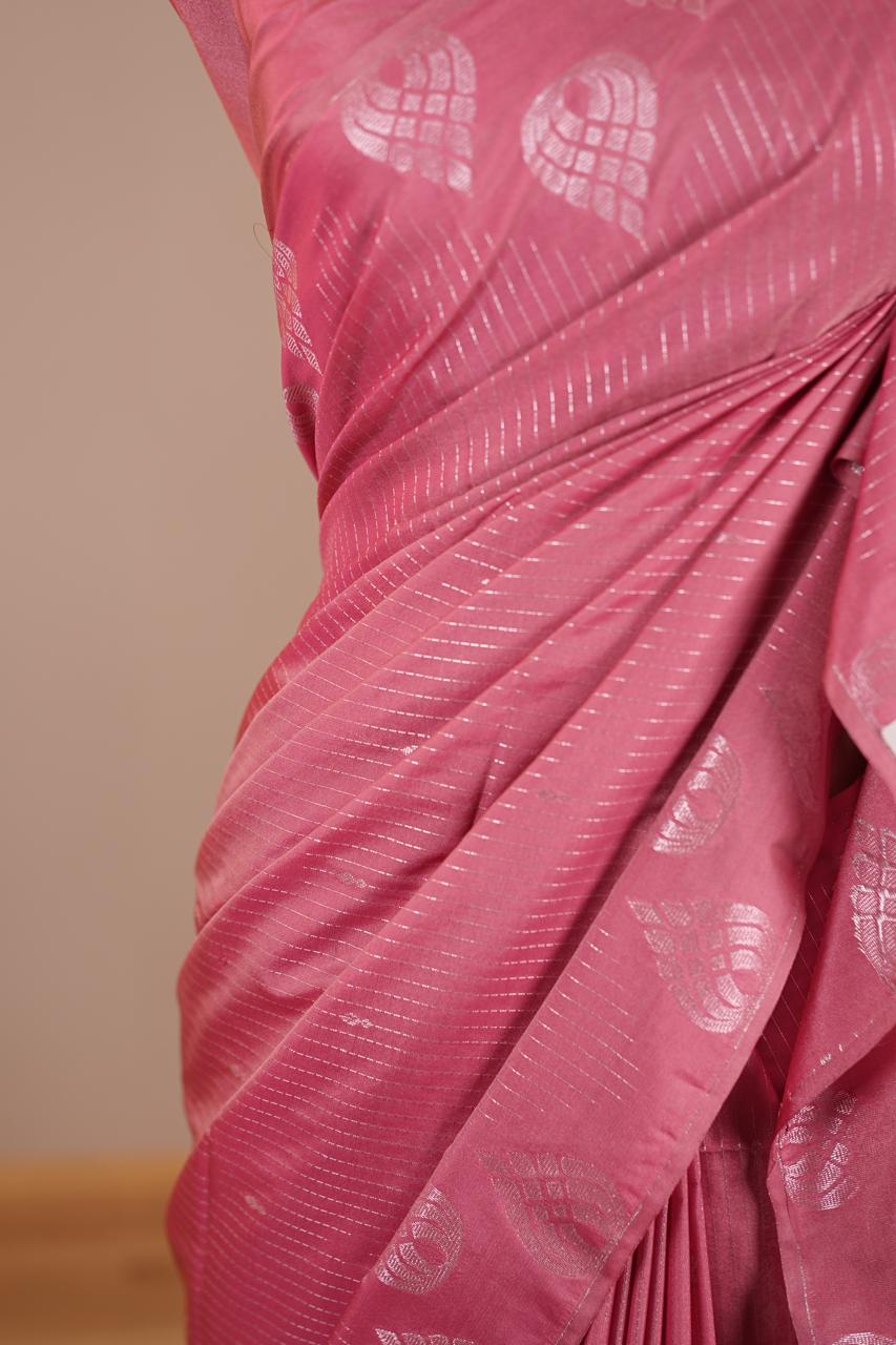 Semi Silk Saree TSA830