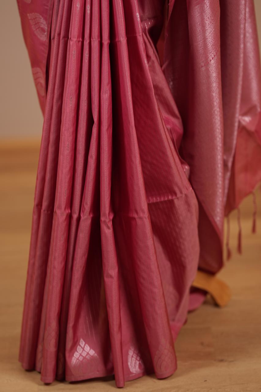 Semi Silk Saree TSA830