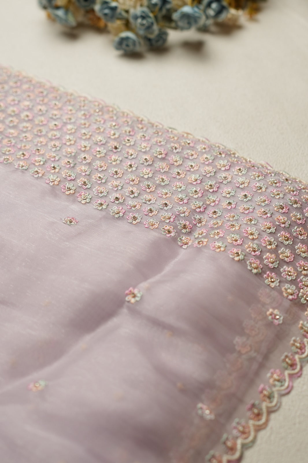 Tissue Organza Saree TSA835