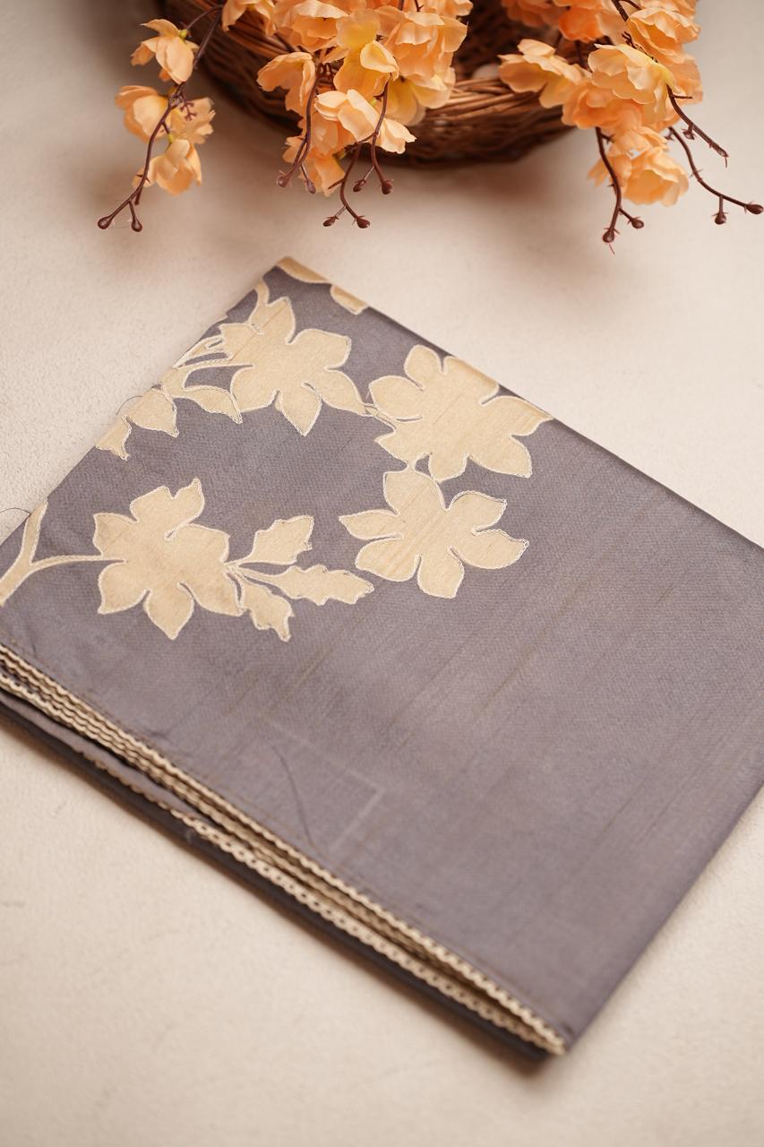 Semi Tussar Saree TSA4593