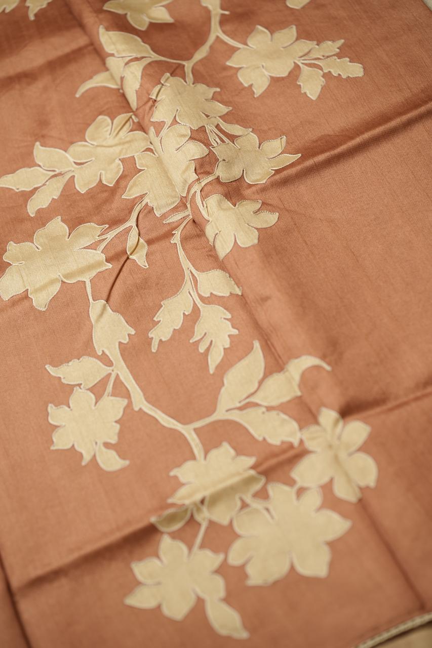 Semi Tussar Saree TSA4593