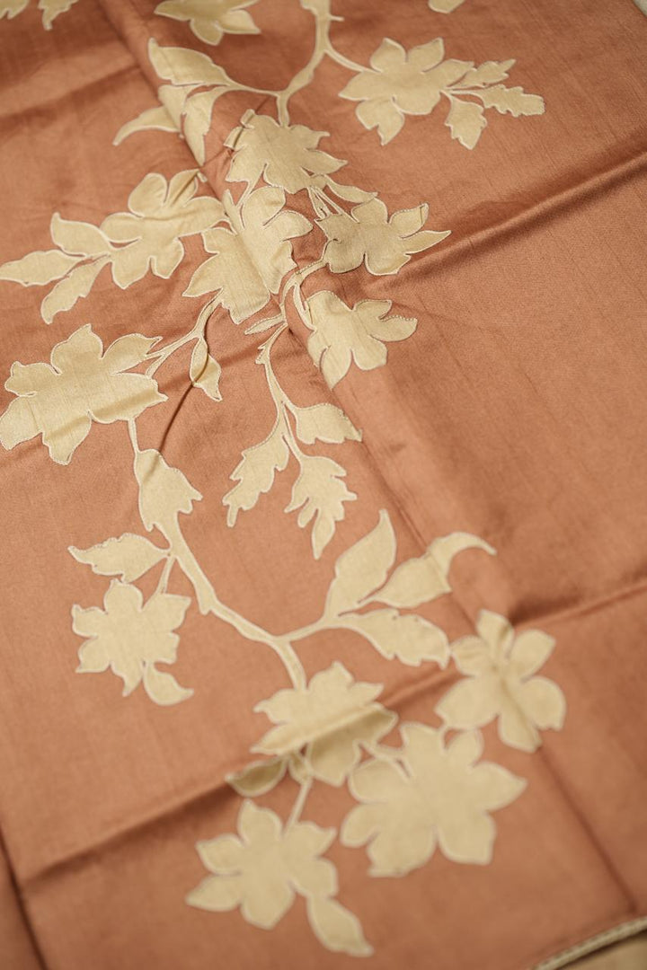 Semi Tussar Saree TSA4593