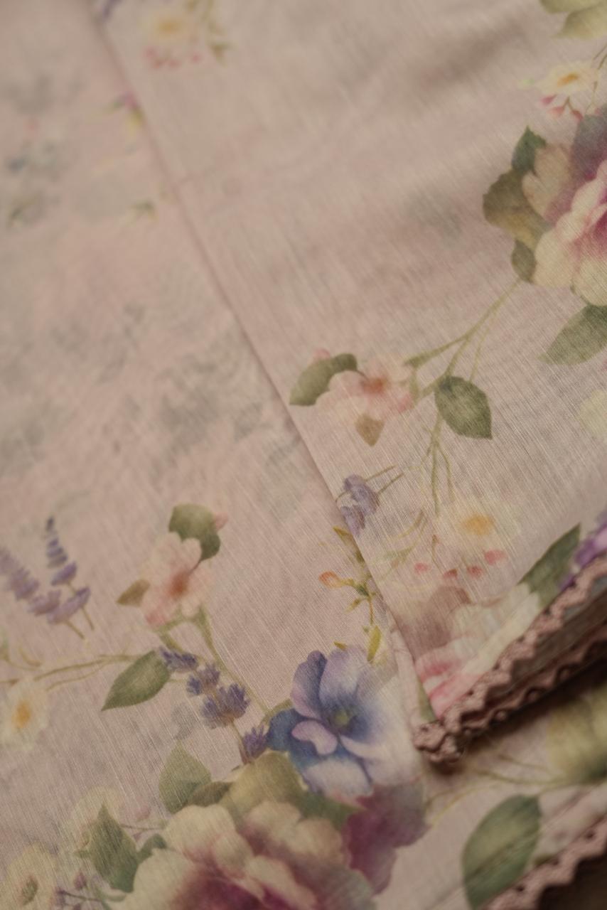 Chanderi Mix Saree TSA840