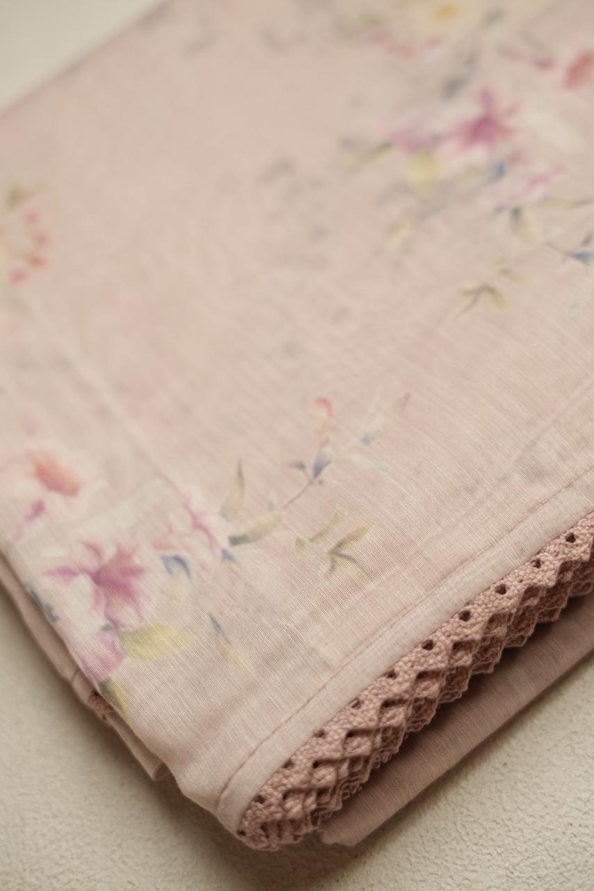 Chanderi Mix Saree TSA840