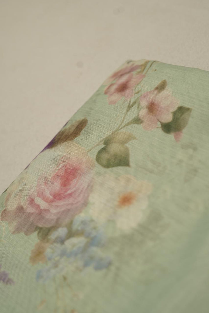 Chanderi Mix Saree TSA4594
