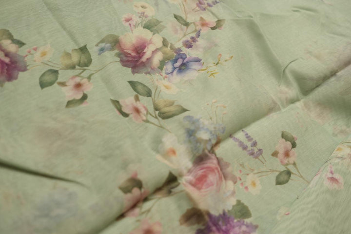 Chanderi Mix Saree TSA4594