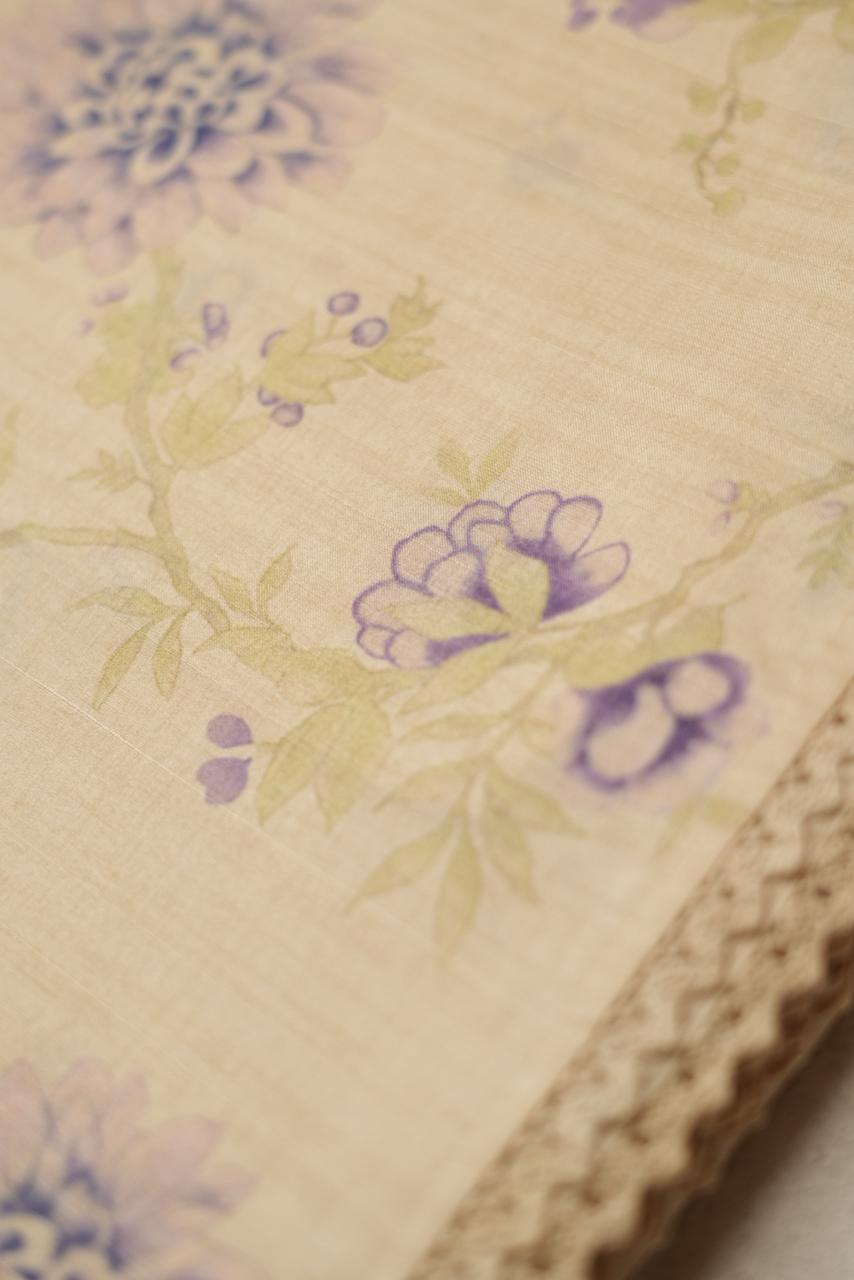 Semi Tussar Saree TSA4599