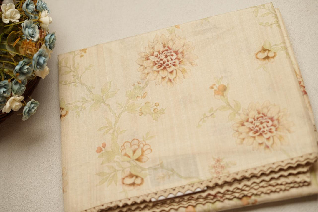 Semi Tussar Saree TSA4599
