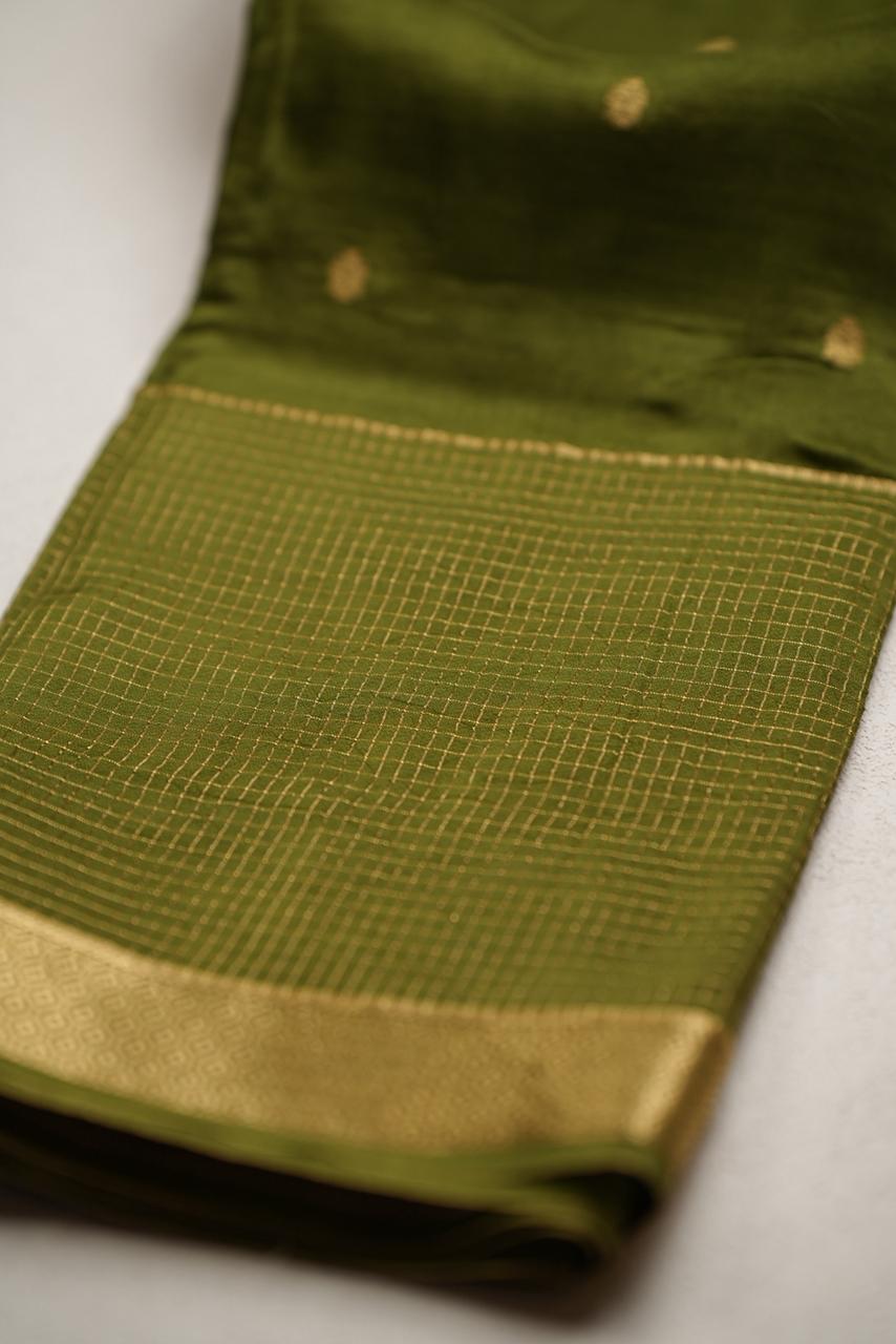 Semi Silk Saree TSA846