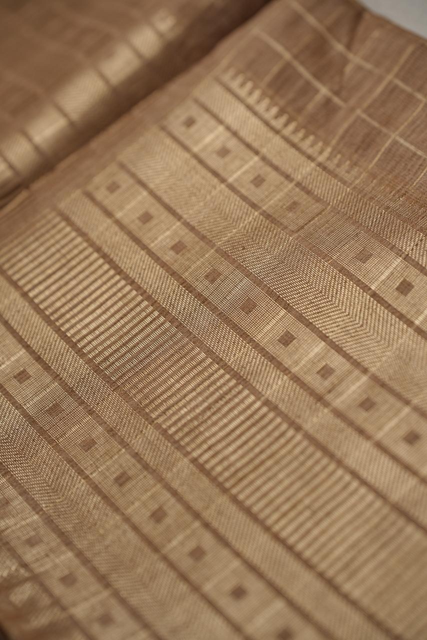 Linen Cotton Saree TSA860