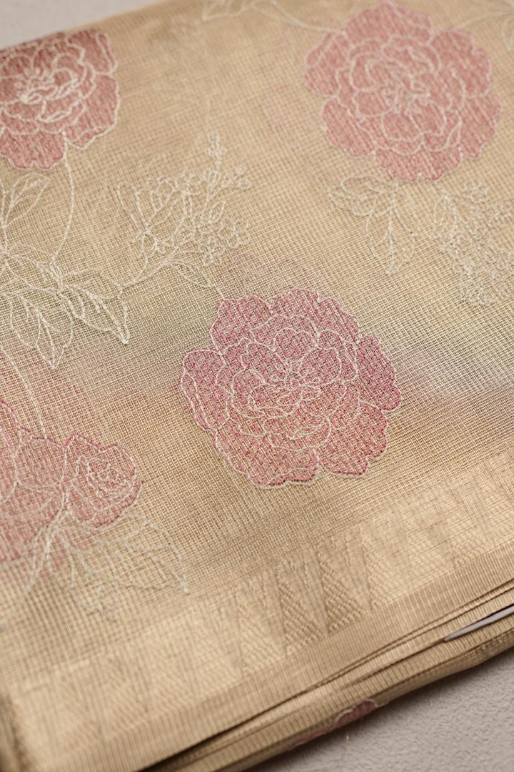 Tissue Net Saree TSA4606